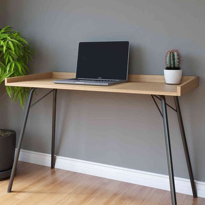 Bureau avec pieds métals TERRE DE NUIT