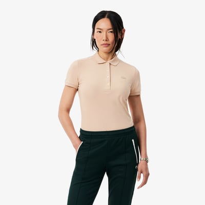 Polo L.12.D slim fit en mini piqué stretch LACOSTE