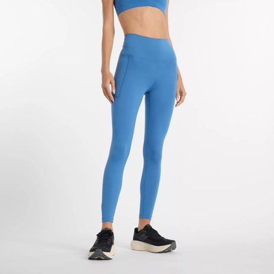 NB Harmony Pocket High Rise Legging 25" Pantalon Jogging en molleton. NEW BALANCE