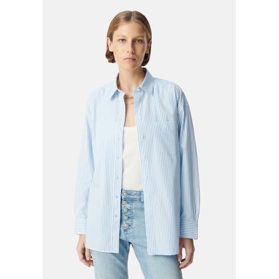 Chemise à rayures coton bio oversize IKKS