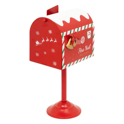 BOITE LETTRES METAL EPICE H32 FEERIC LIGHTS & CHRISTMAS