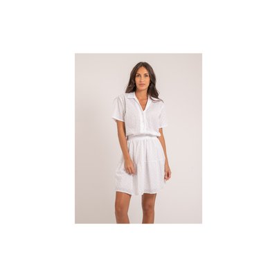 Chemise Courte Broderies Anglaises Ornelle DONA LISA