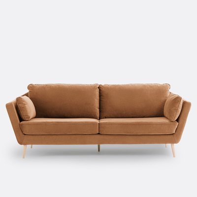 Zetel in fluweel, 3, 4 of 5-zit Topim LA REDOUTE INTERIEURS