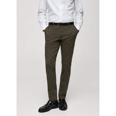 Pantalon Barna slim-fit en sergé MANGO MAN