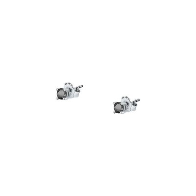Puces en argent 925 et oxyde de zirconium CLEOR