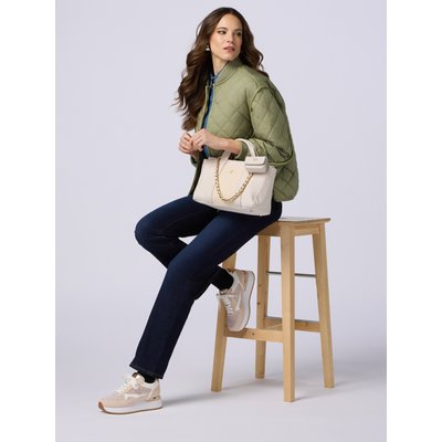Jean REGULAR en denim de coton stretch bleu foncé rinse OLTRE