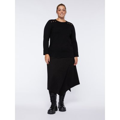 Jupe longue en douce viscose de maille MILANO ECOVERO FIORELLA RUBINO