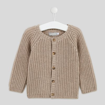 Cardigan à manches longues uni MONOPRIX