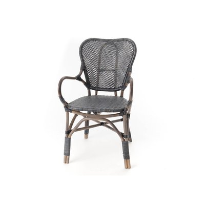 Fauteuil de bistrot Noir AMADEUS