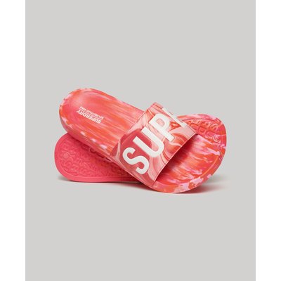 Sandales de piscine véganes marbrées SUPERDRY
