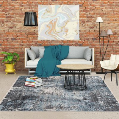 Tapis salon et chambre tissé motif abstrait MEDELLA UN AMOUR DE TAPIS