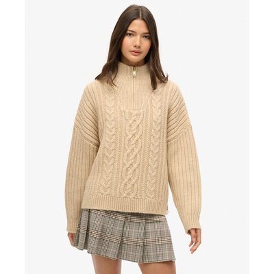 Mini-jupe plissée à taille basse SUPERDRY