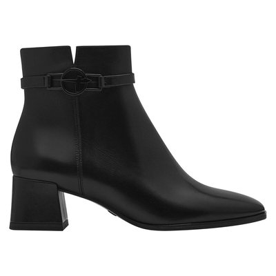 Leather Heeled Ankle Boots TAMARIS