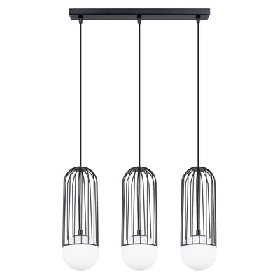 Suspension Acier Noir G9 3 Brina EDEN