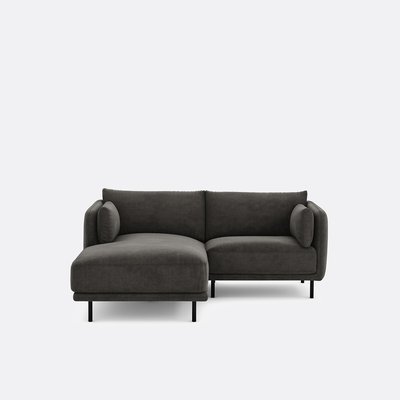 Canapé angle gauche compact, tissu texturé, Victor LA REDOUTE INTERIEURS