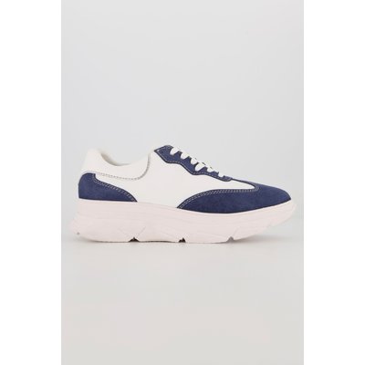 Sneakers en cuir, semelle épaisse, largeur H ULLA POPKEN