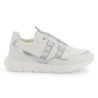Baskets lacées bimatière DKNY