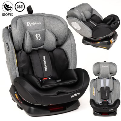 Siège auto Isofix - groupe 0+/1/2/3 - (0-36kg) - Hellios BEBELISSIMO J'AIME