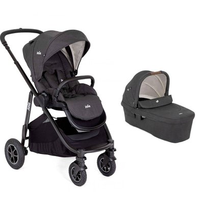Poussette duo Versatrax Shale + Nacelle Ramble XL Shale JOIE