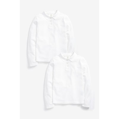 Polos à manches longues, lot de 2 NEXT