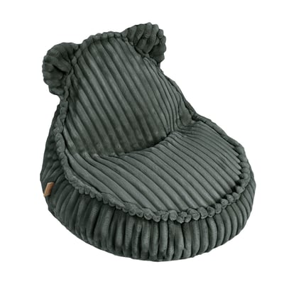 Pouf Ours en velours côtelé CHURROS MEOW BABY