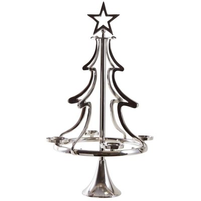 Sapin porte bougie en aluminium Hauteur 73cm AUBRY GASPARD