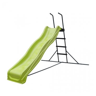 Toboggan autoportant AXI 220 cm Vert citron et anthracite AXI HOUSE