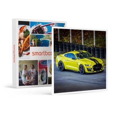 Stage de pilotage : 4 tours sur le circuit de Haute Saintonge en Ford Mustang Shelby GT500 - SMARTBOX - Coffret Cadeau Sport et Aventure SMARTBOX