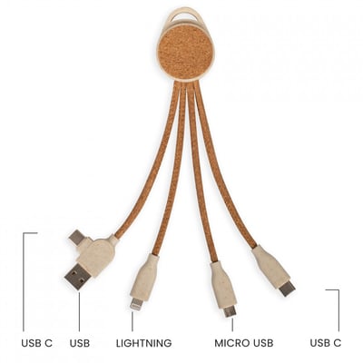 Câble de charge multi-embouts LIVOO