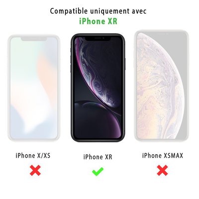 Coque effet grainé Iphone Xr EVETANE