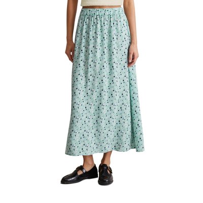 Jupe midi évasée en crêpe de viscose imprimé MARC O’POLO DENIM
