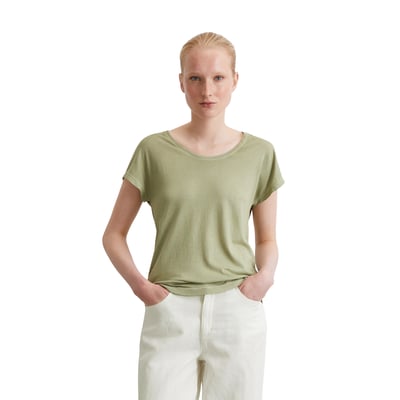 T-shirt regular en mélange viscose-coton organique MARC O'POLO