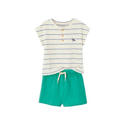 Ensemble T-shirt et short VERTBAUDET
