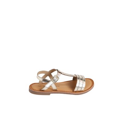 Sandales cuir VERTBAUDET