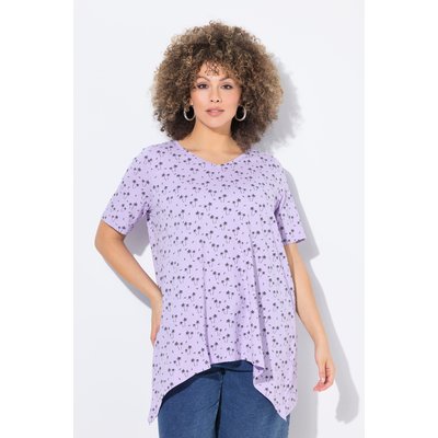 T-shirt imprimé palmiers, coupe évasée ULLA POPKEN