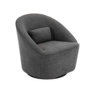 Fauteuil pivotant 360 avec coussin tissu LANA SWEEEK