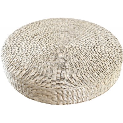 Pouf en fibres naturelles tressé RECOLLECTION