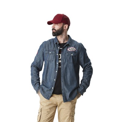 Chemise effet denim Speed VON DUTCH
