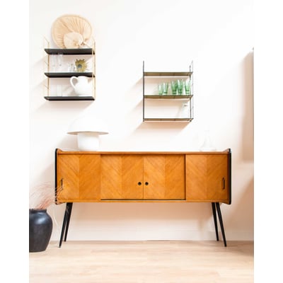 Enfilade en bois Margaret N°757 - Bon état DEBONGOUT