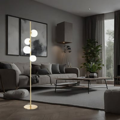 Lampadaire    PERLAGE IDEAL LUX