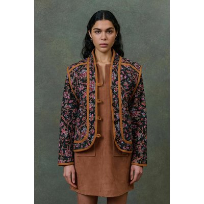 Casaco estampado reversível com mangas amovíveis NELINA LOUISE MISHA
