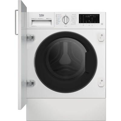 Lave linge séchant hublot encastrable B5DBT68547W BEKO
