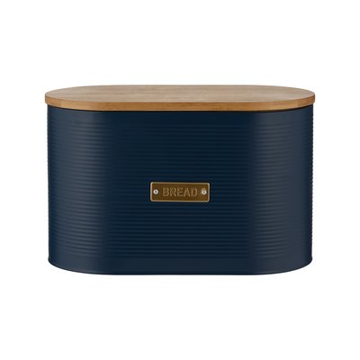 Otto Bread Bin in Navy TYPHOON