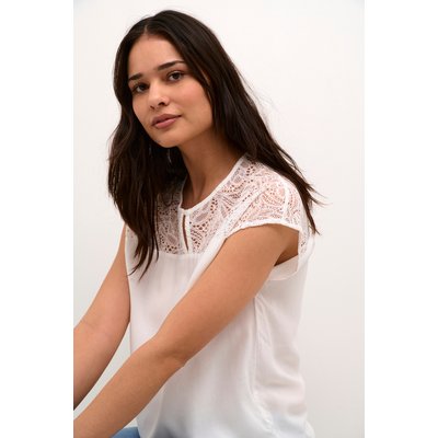 Blouse sans manche blanc La Redoute
