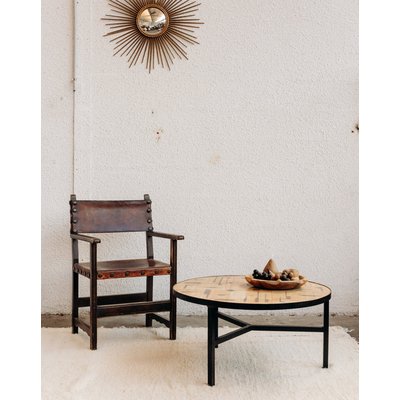 Fauteuil en bois Ernest N°3 - Bon état DEBONGOUT
