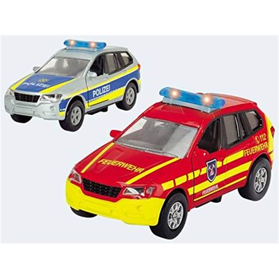 Safety unit Voiture de Police / Pompiers DICKIE TOYS