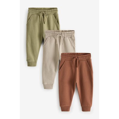 Pantalons lot de 3 jogging doux au toucher NEXT