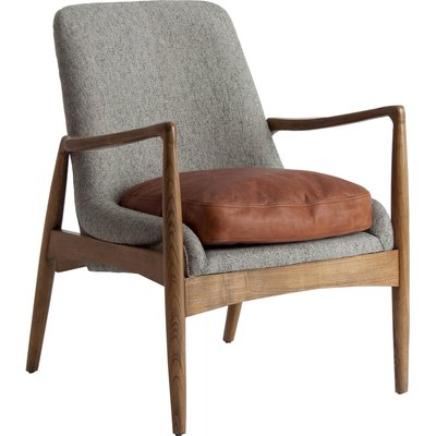 Fauteuil moderne en cuir, Elati RECOLLECTION