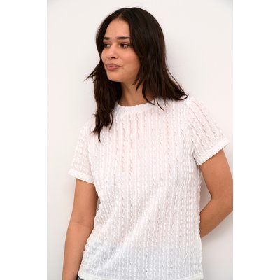 T-shirt à manches courtes CRYassi CREAM