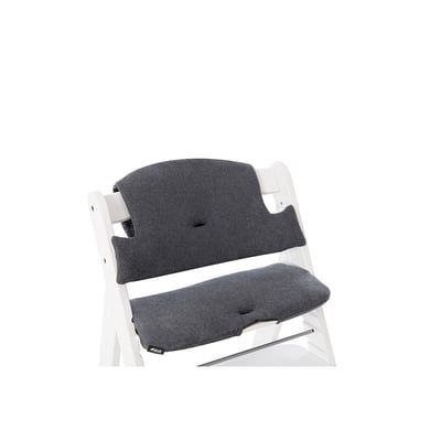 Coussin en jersey pour la chaise haute Alpha+ Jersey Charcoal HAUCK